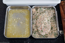 H&auml;hnchen breast fillet with Parmesan crust